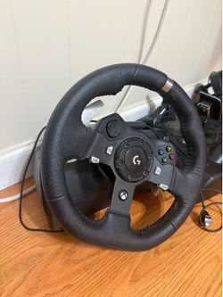 Logitech G920 wheel and shifter