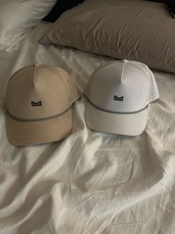 Melin Hats White and Tan