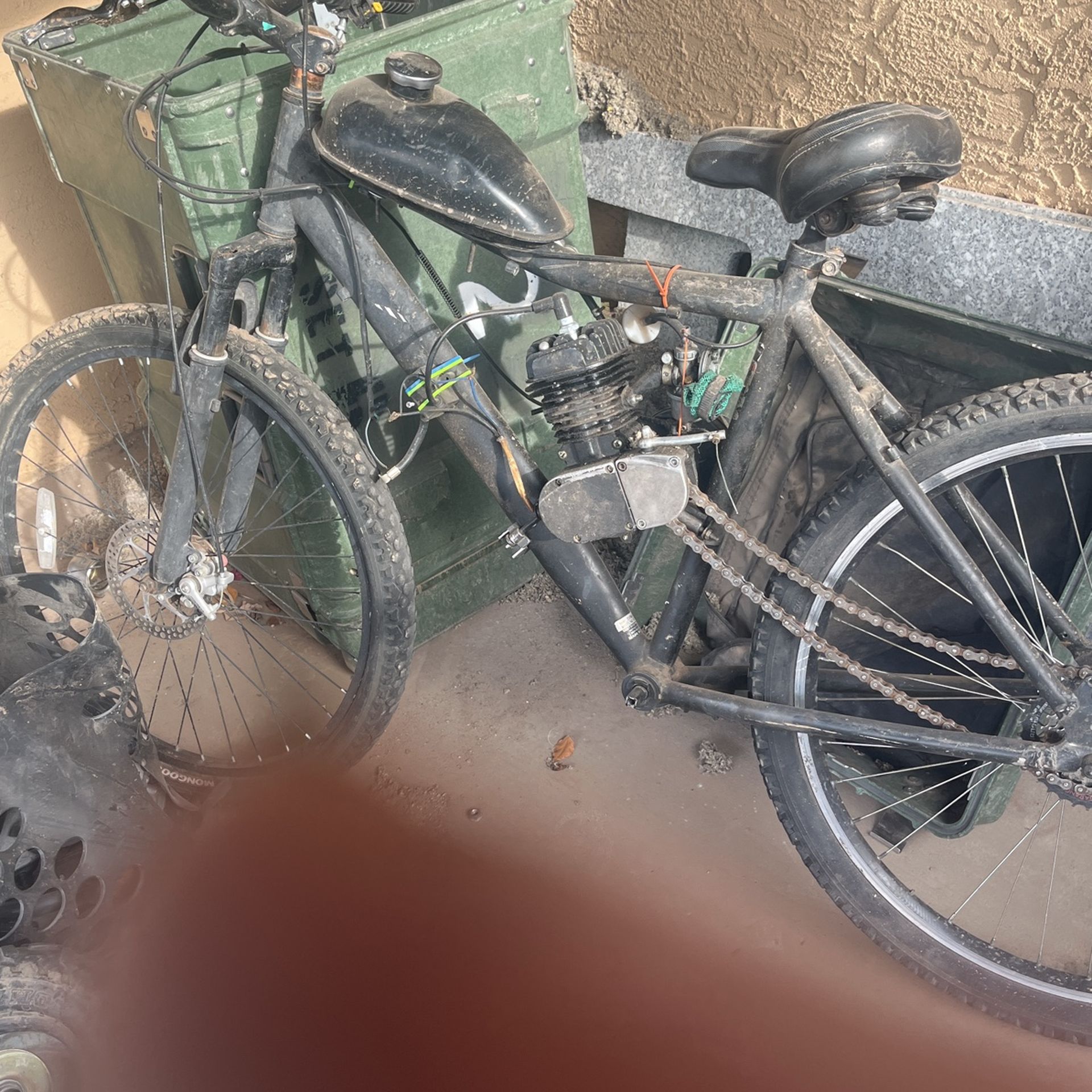 Gas Powered Bike And Electric Bike