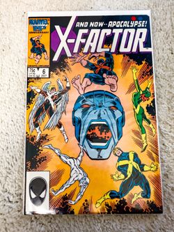 X-Factor #6 (1st Appearance of Apocalypse)