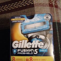 Gillette Fusion 5 ,  Razor Blades. Brand New. 