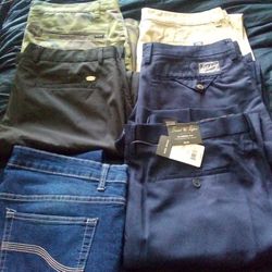 Pants 36x32  Six pairs