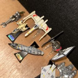 Hot Wheels Star Wars die-cast starships