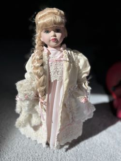 Porcelain Doll Victorian Brass Key Collection 