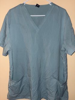 Baby blue scrubs