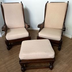Ethan Allen Chairs  Vintage 