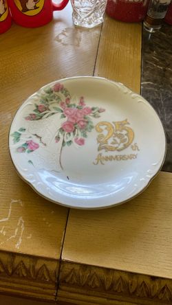 Anniversary Plate