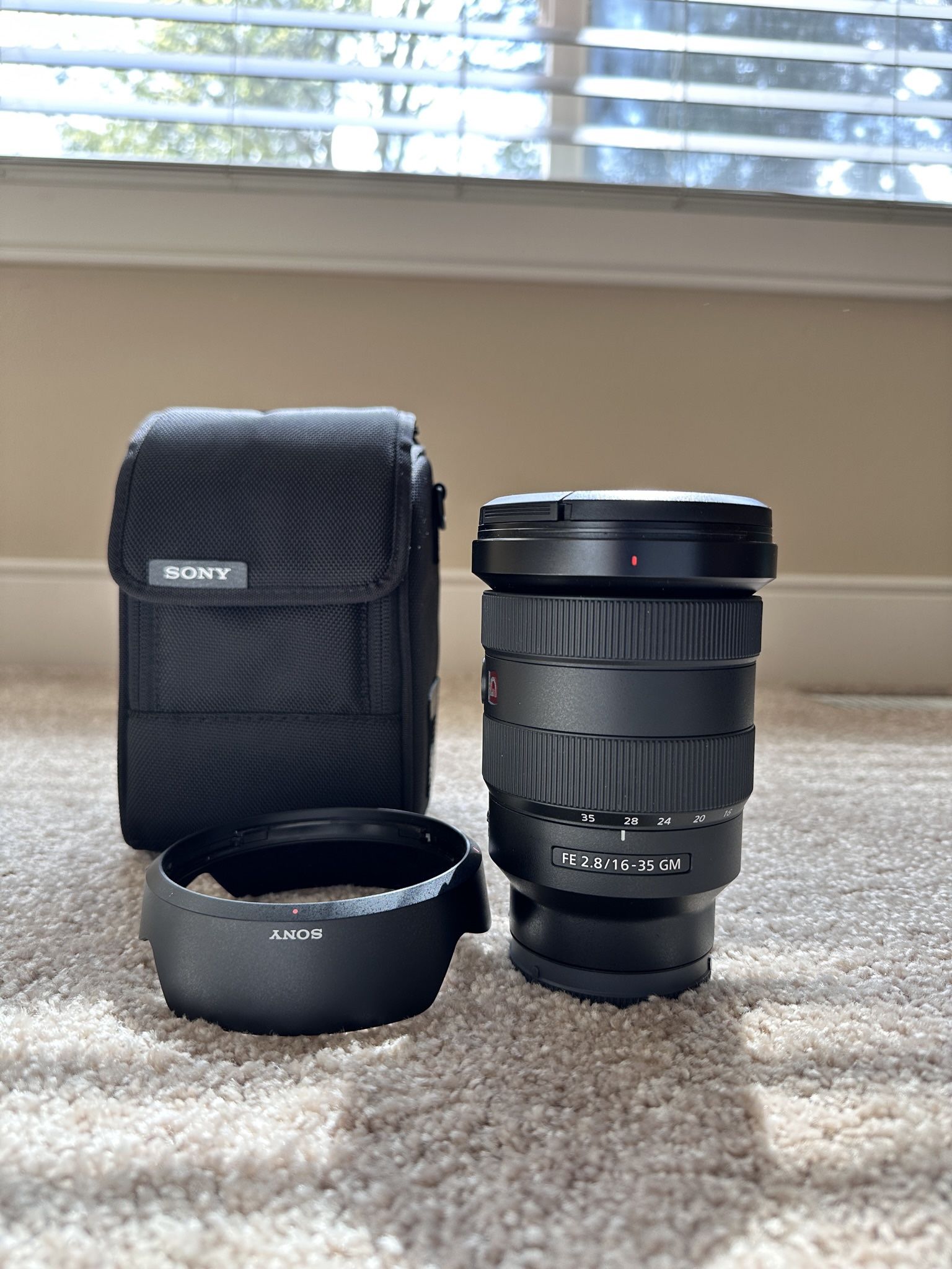 SONY GM 16-35mm 2.8 Lens