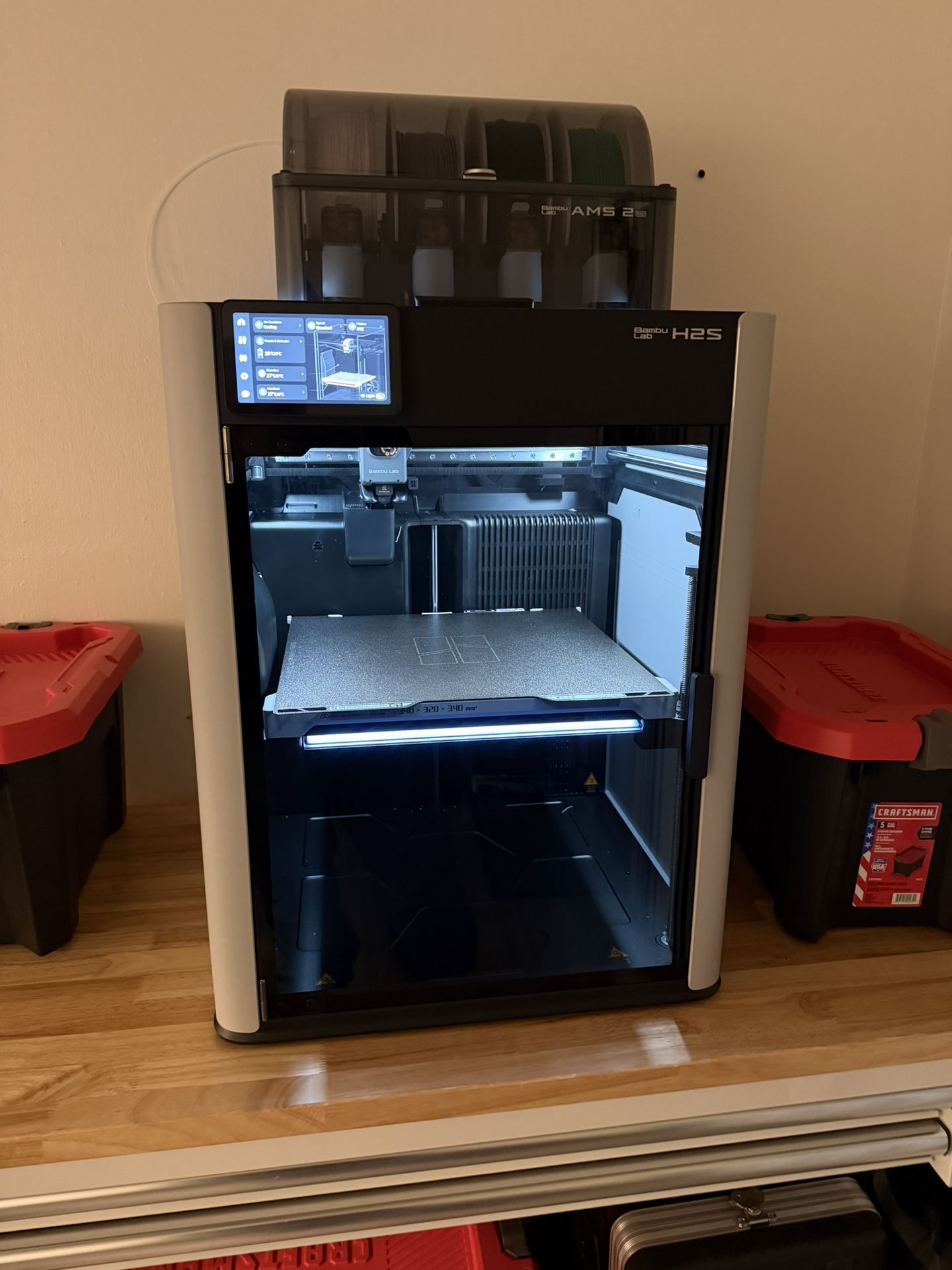 Bambu Lab H2S with AMS 2