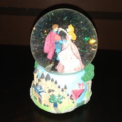 Disney Sleeping Beauty Snow Globe Music Box