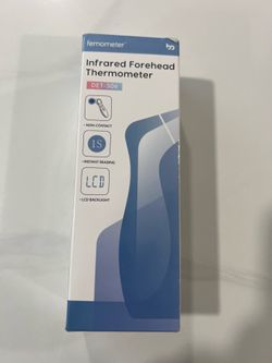 Forehead Thermometer for Adults and Kids, Digital Touchless Thermometer for Baby, Infants and Toddlers, 3 Color Fever Alarm, 15 Fast Accurate Reading,