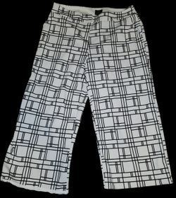 Worthington Petite White Dress Pants Size 10P (Flat Front, Ankle Length)