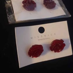 Rose Earrings 
