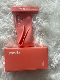 iPhone 17 Rhode Lip Case Phone Case with Peptide Lip Tint shade peach