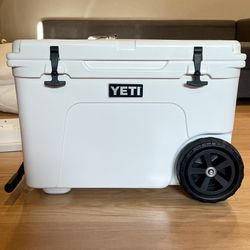 YETI Tundra Haul Portable Wheeled Cooler Camping Picnic Party Outdoor 