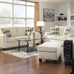 🚚Ask 👉Sectional, Sofa, Couch, Loveseat, Living Room Set, Ottoman, Recliner, Chair, Sleeper. 

✔️In Stock 👉Abinger Natural Living Room Set