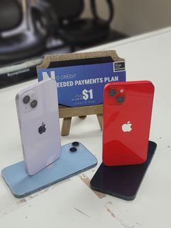 iPhone 14 Plus 6.7" (Unlocked) 128GB Good Midnight