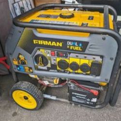 Firman Ho8051 Duel Fuel Generator 18hour