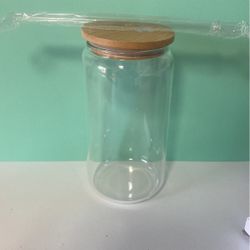 Clear Frosted Can