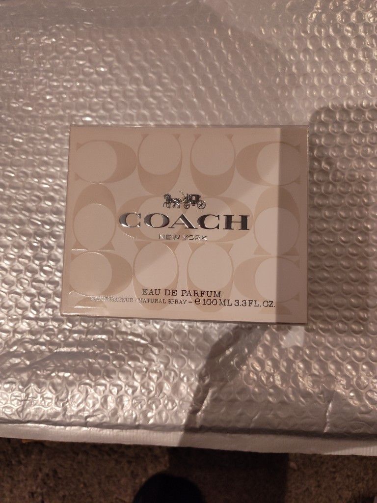 Coach New York EAU DE Parfum New 3.3 FL Oz 