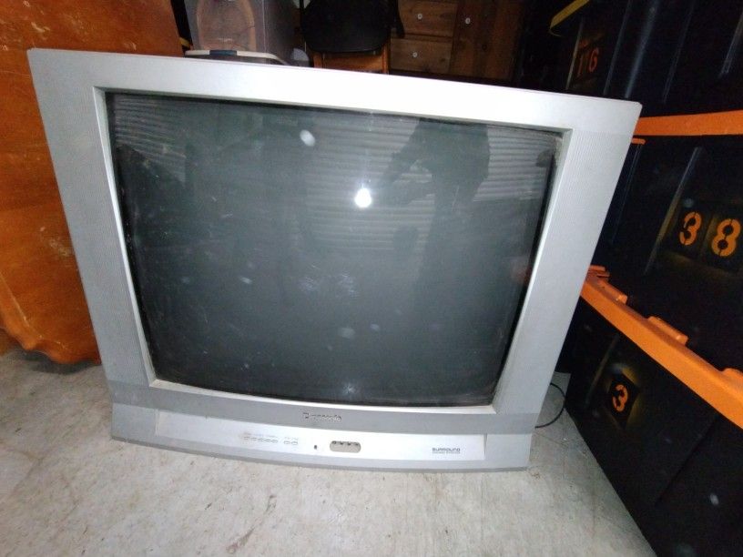 Free Large Panasonic Tv (Box,) Works