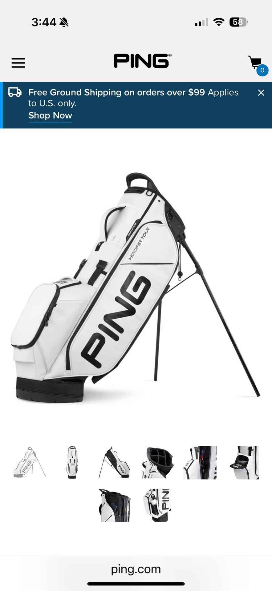 Ping Hoofer Tour Golf Bag 
