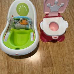 Fisher Price Baby Bath And Potty Chair (FREE)