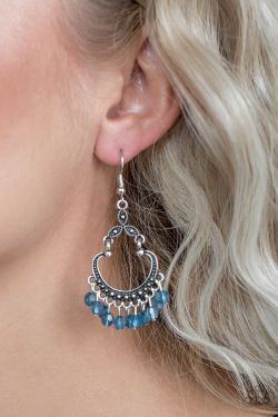 Babe Alert Blue Earrings 💙