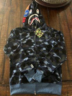 Bape Zip Up Blue