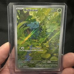 Pokemon Bulbasaur - 166/165 - SV: Scarlet & Violet 151 