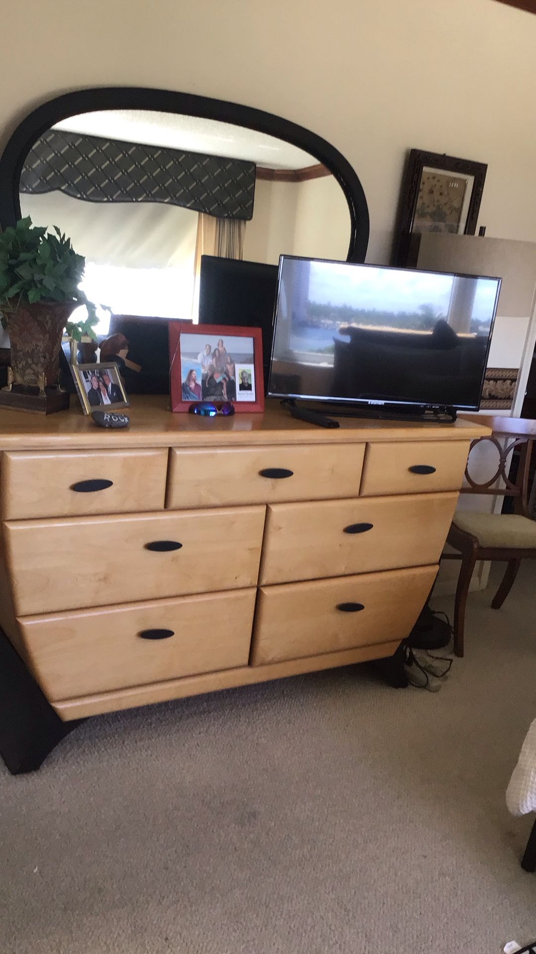 All wood Bedroom Set,