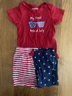 12-18months My First 4th Outfit 