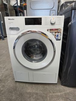 Miele W1 White Edition 2.3 Cu. Ft. Lotus White Front Load Washer