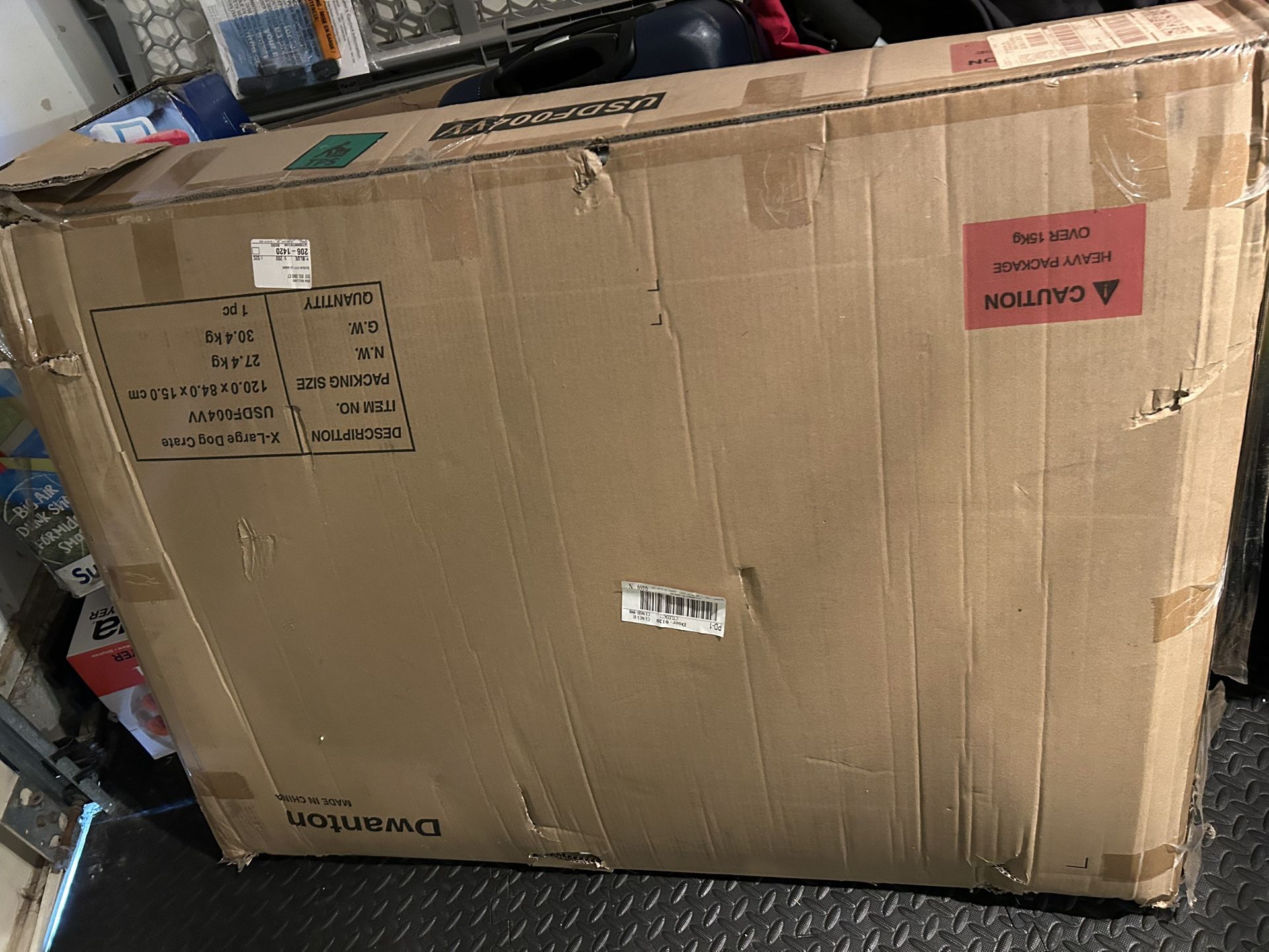 X-large Crate With Desk On Top