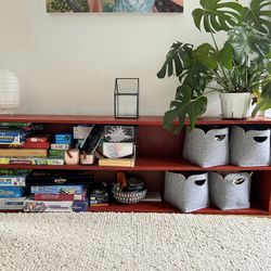 Red Shelf Wood