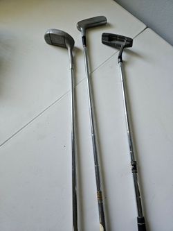 3 vintage golf putters