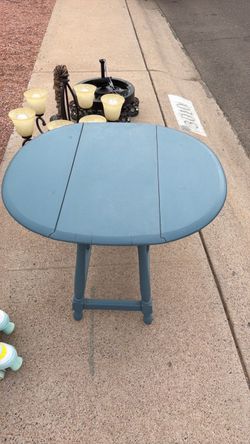 Small table foldable