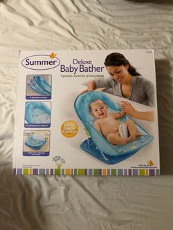 Summer deluxe baby bather