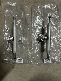 Lurpiv Skateboard Trucks | 145mm Solid Polished - BRAND NEW