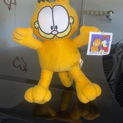 Toy Factory Garfield Comic Strip Cat 9" Plush Soft Toy Stuffed Animal