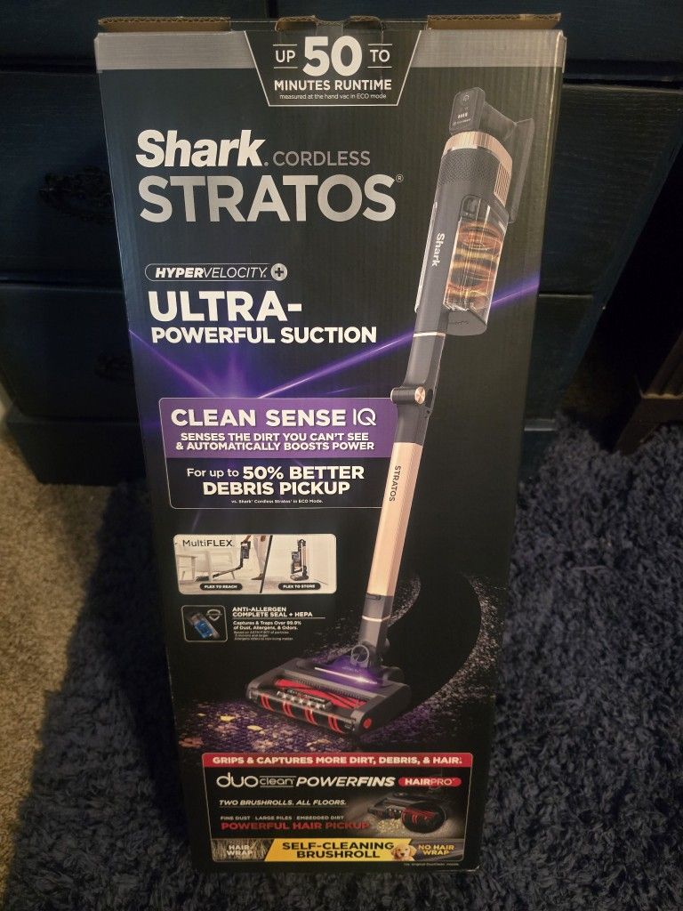Shark Cordless Stratos - New In Sealed Box