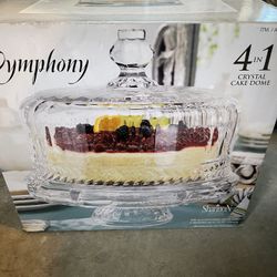 Symphony 4in1 Crystal cake dome 