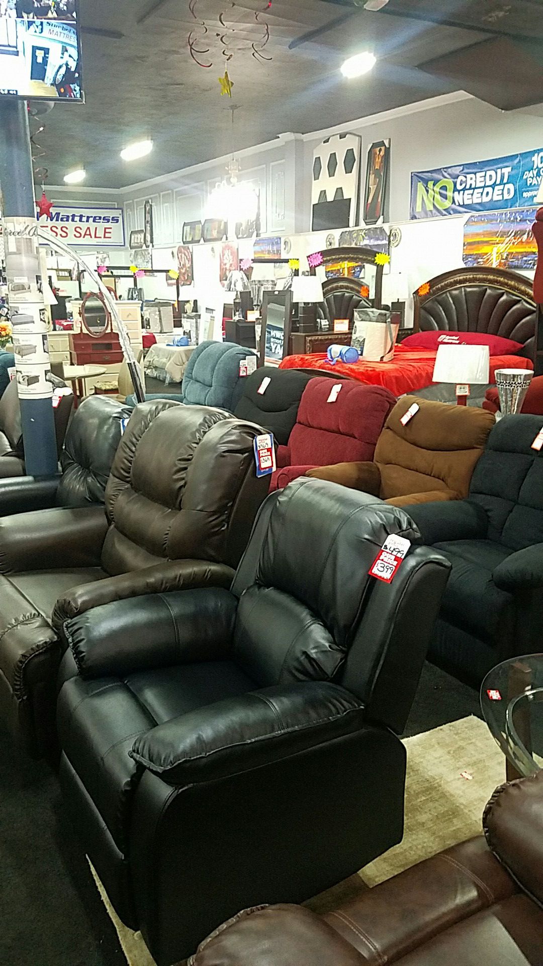 Recliners starting at $269