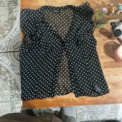 Polka Dot Dress Shirt