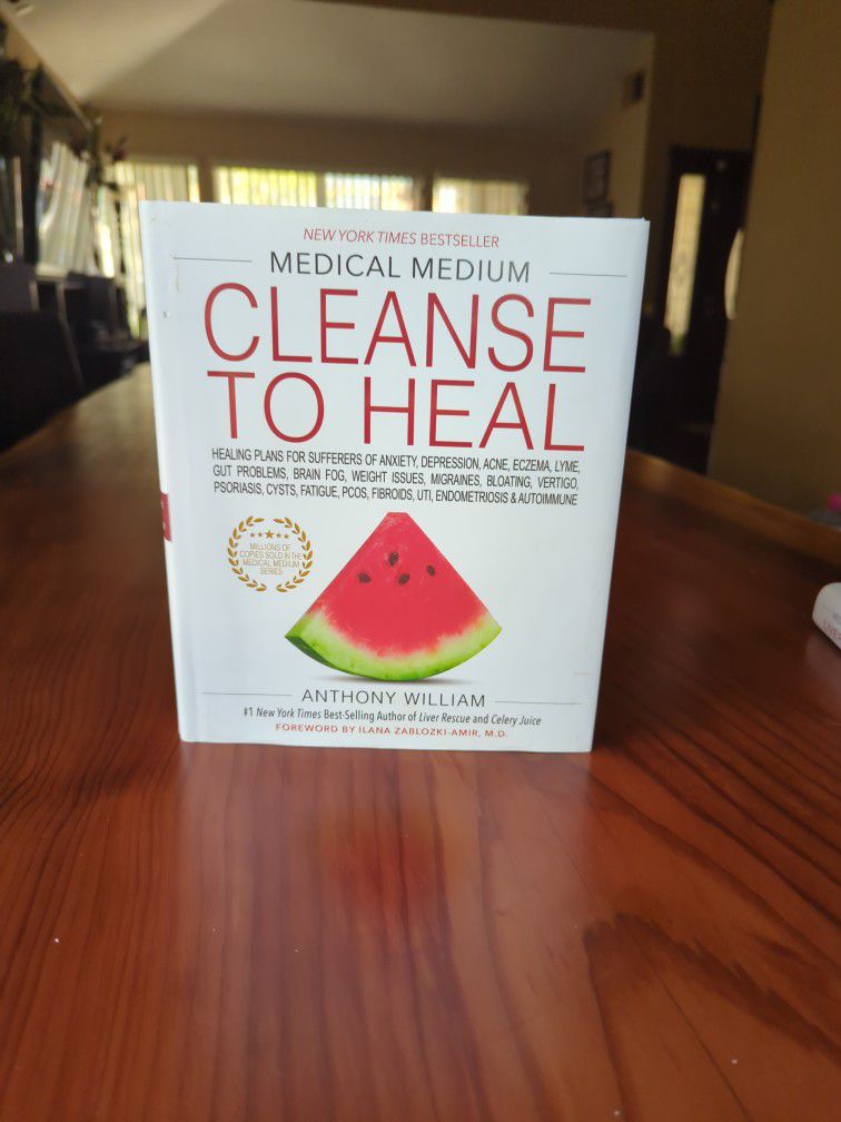 Cleanse To Heal Book Anthony William