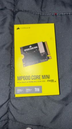 Corsair MP600 CORE MINI 1TB NVMe SSD.
