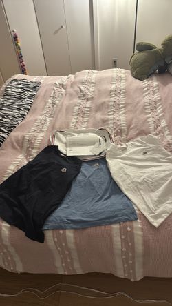 Moncler cotton t - shirts set of three for kids