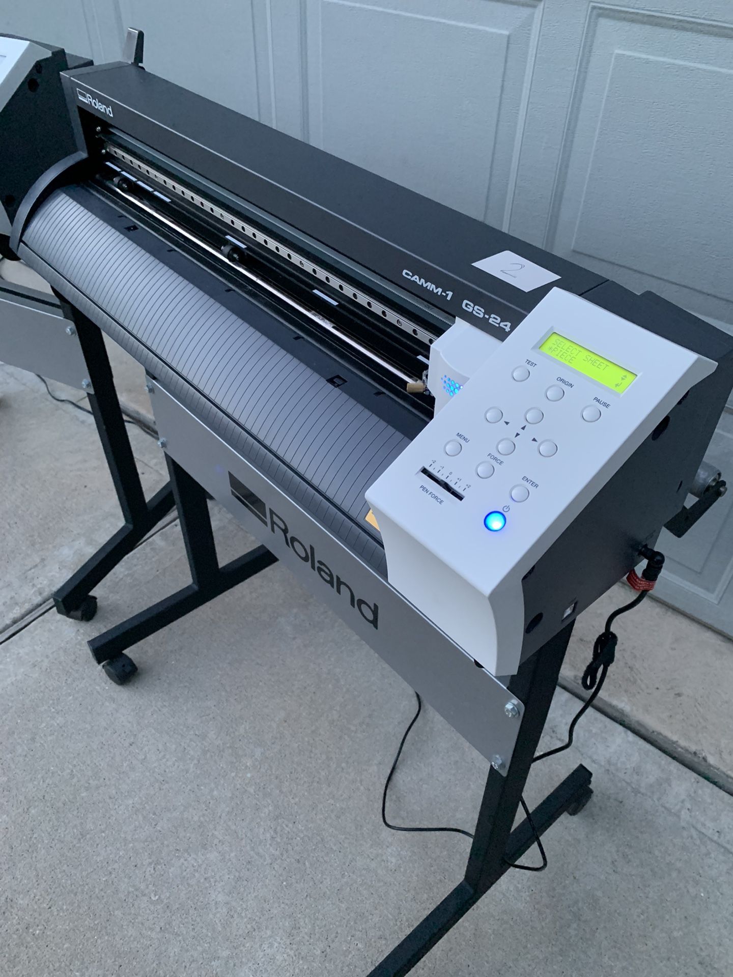Roland Vinyl Cutter GS24 CAMM With Gift Stand (Like New) [including