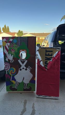 Willy Wonka Photo Props