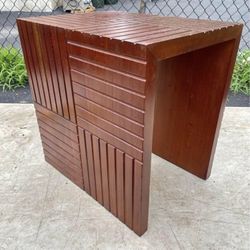 Solid wood Small side Table/stool.